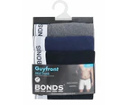 3 Pack X Bonds Mens Guyfront Mid Trunk Underwear - 01K Cotton/Elastane - Multi
