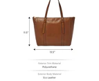 Fossil Carlie Brown Tote ZB1773200