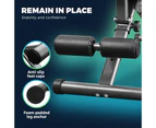 Finex Weight Bench Press FID Flat Incline Decline - Black