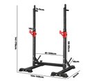 Finex Squat Rack Adjustable Barbell Rack Bench Press Weight Lifting Home Gym Excerise