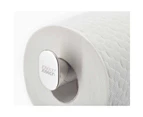 Joseph Joseph EasyStore Luxe 2in1 Toilet Roll Stand Stainless Steel 57cm Silver