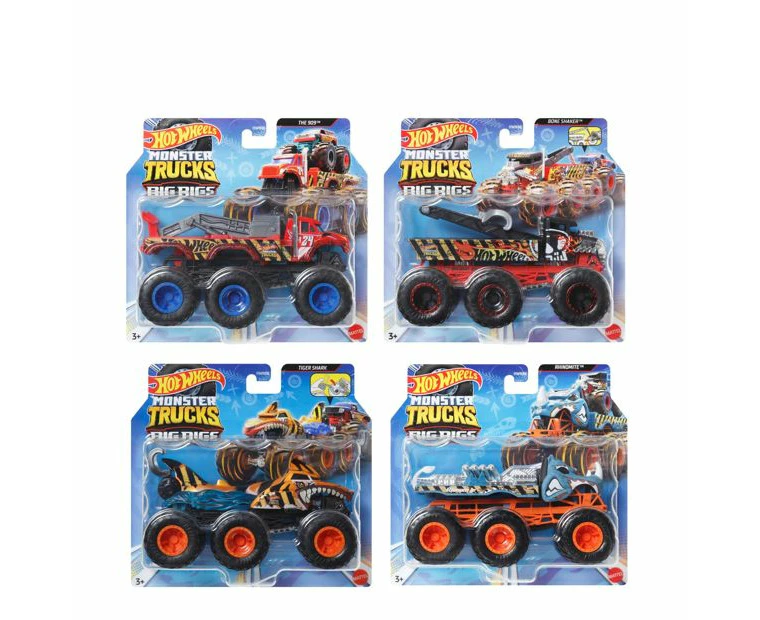 Hot Wheels Monster Trucks Big Rigs - Assorted*