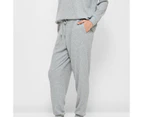 Target Cosy Rib Knit Sleep Jogger Pants - Grey