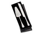 2pc Stanley Rogers Baguette Cake Knife & Server Utensil Set Stainless Steel