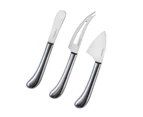 3pc Stanley Rogers Pistol Grip Stainless Steel Cheese/Pate Knife Spreader Set