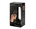 Stanley Rogers 6pc Quikdraw Stainless Steel Kitchen Chef Knife Block Full Set