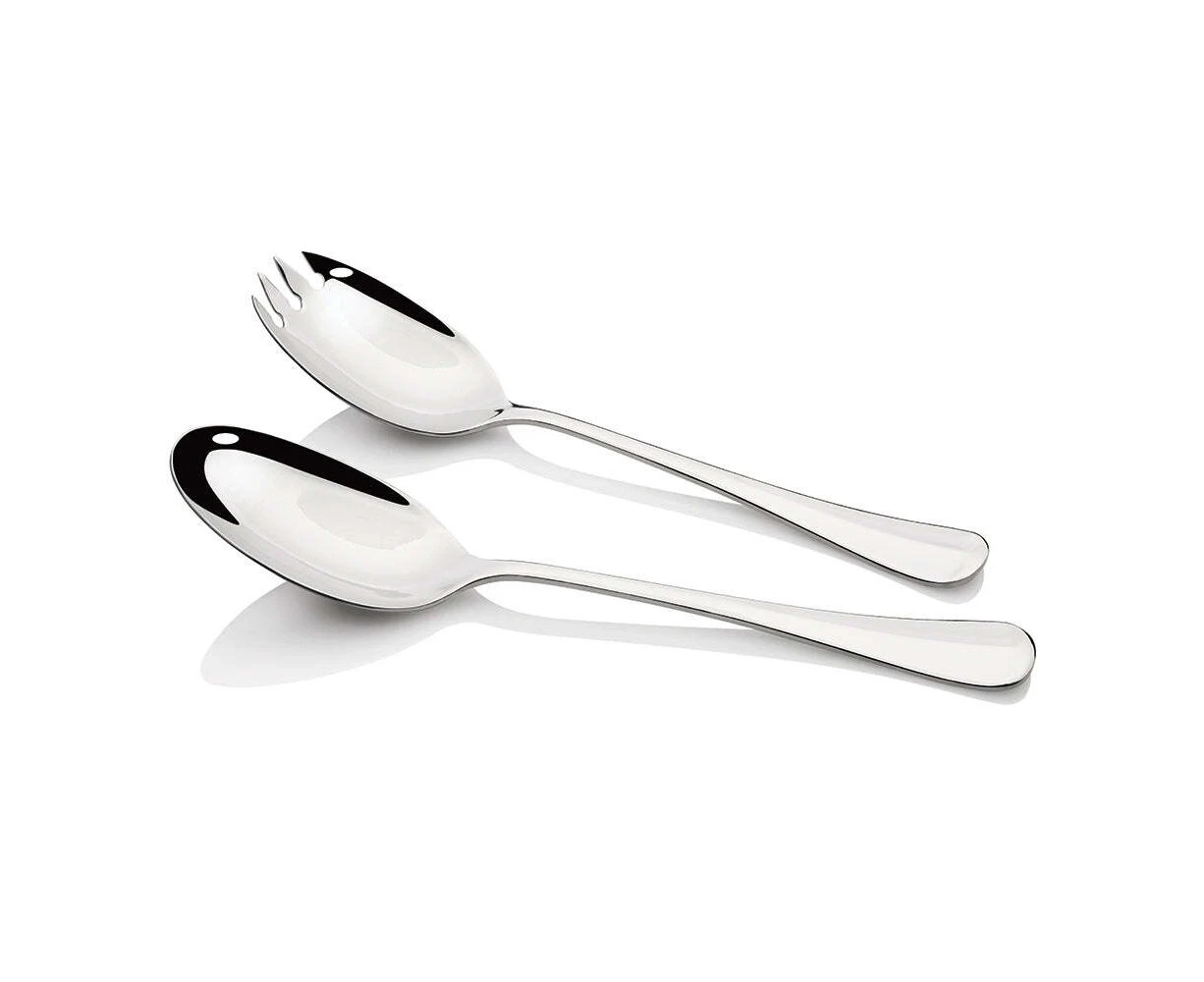 2pc Stanley Rogers Baguette Salad Servers Spoon/Fork Stainless Steel Cutlery