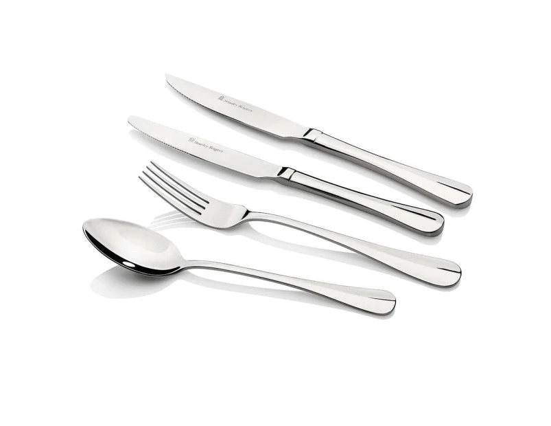 40pc Stanley Rogers Baguette Stainless Steel Cutlery Family Dinner Party Set