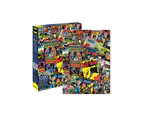 1000pc Aquarius DC Comics Batman Retro Collage 51x69cm Jigsaw Puzzle Game 14+