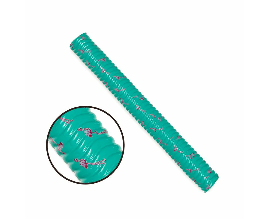 Immersa Teal Flamingo Wavy Deluxe Foam Swimming Pool Noodle