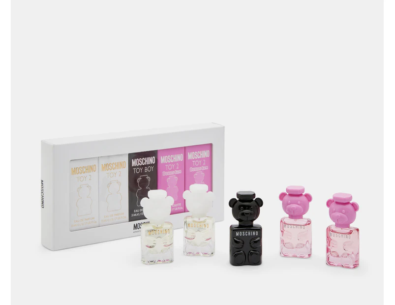 Miniature Collection by Moschino 5 Piece Set For Unisex