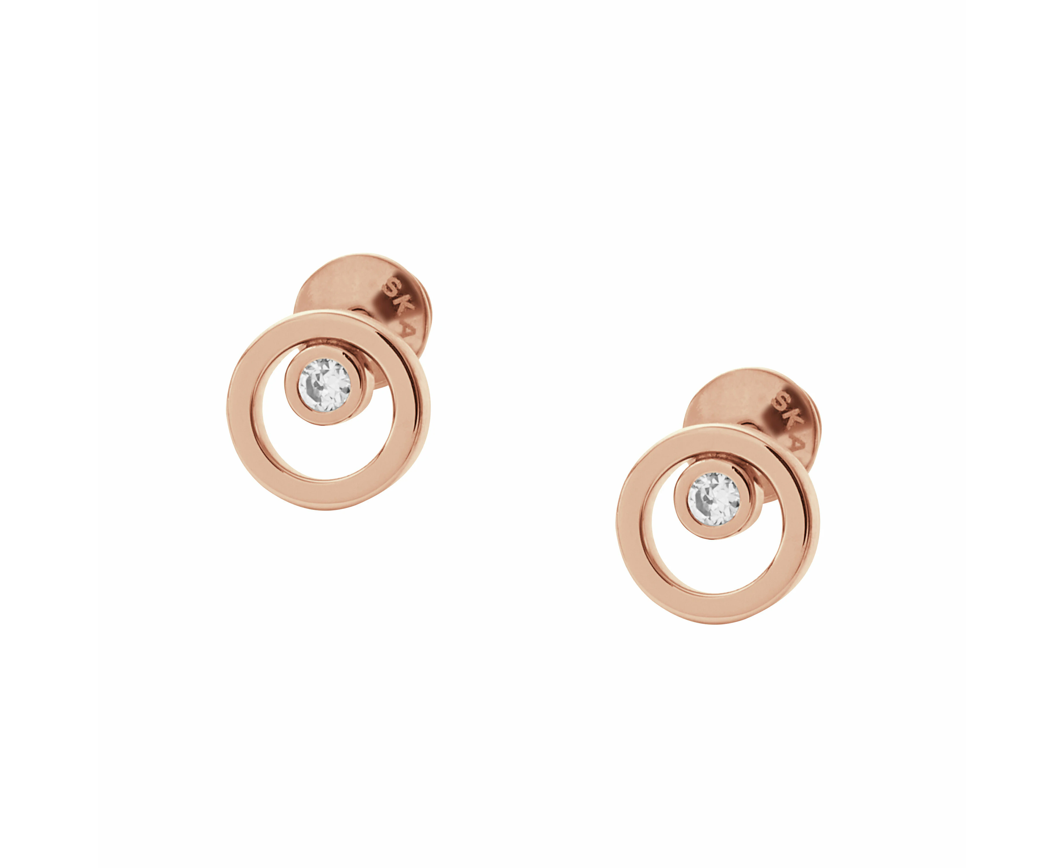 Skagen Elin Rose Gold Earring SKJ0853791