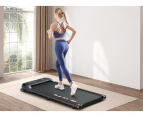 BLACK LORD Treadmill Electric Walking Pad Home Office Gym Fitness Incline MS2 Black