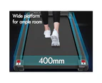 BLACK LORD Treadmill Electric Walking Pad Home Office Gym Fitness Incline MS2 Black