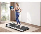 BLACK LORD Treadmill Electric Walking Pad Home Office Gym Fitness Incline MS2 White