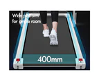 BLACK LORD Treadmill Electric Walking Pad Home Office Gym Fitness Incline MS2 White