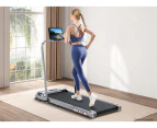 BLACK LORD Treadmill Electric Walking Pad Home Office Gym Fitness Foldable Silver