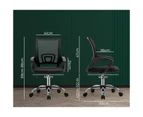 Oikiture Office Chair Gaming Chair Computer Mesh Chairs Executive Black