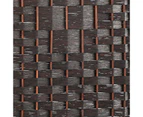 Oikiture 4 Panel Room Divider Wooden - Brown