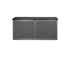 Livsip Outdoor Storage Box Bench 310L Cabinet Container Garden Deck Tool Grey