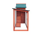 Alopet Rabbit Hutch Chicken Coop 210cm X 45cm X 85cm