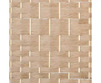 Oikiture 8 Panel Room Divider Wooden - Natural