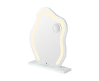 Oikiture 45x58cm Makeup Mirror Bluetooth Hollywood LED Light Vanity Mirrors Standing