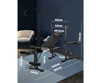 Finex Weight Bench Press 8-IN-1 - Black