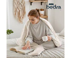 Bedra Heated Throw Rug Washable Electric Snuggle Blanket