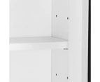 Welba Bathroom Mirror Cabinet Vanity Medicine Wall Storage White 900mm x 720mm