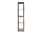 Oikiture Clothes Rack Large Open Wardrobe Garment Coat Hanging Rail 5 shelves