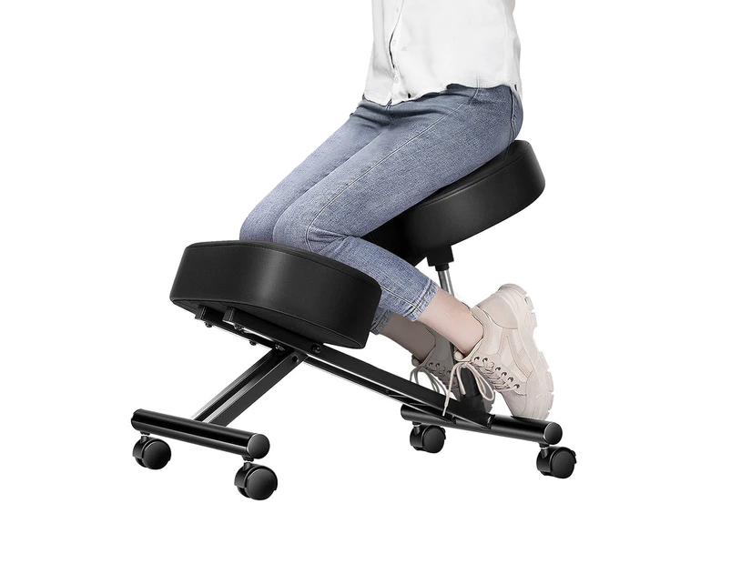 MIUZ Ergonomic Kneeling Chair Adjustable Stool Kneeling Pad For Back Posture