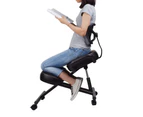 MIUZ Ergonomic Kneeling Chair Adjustable Stool Kneeling Pad For Back Posture with Backrest