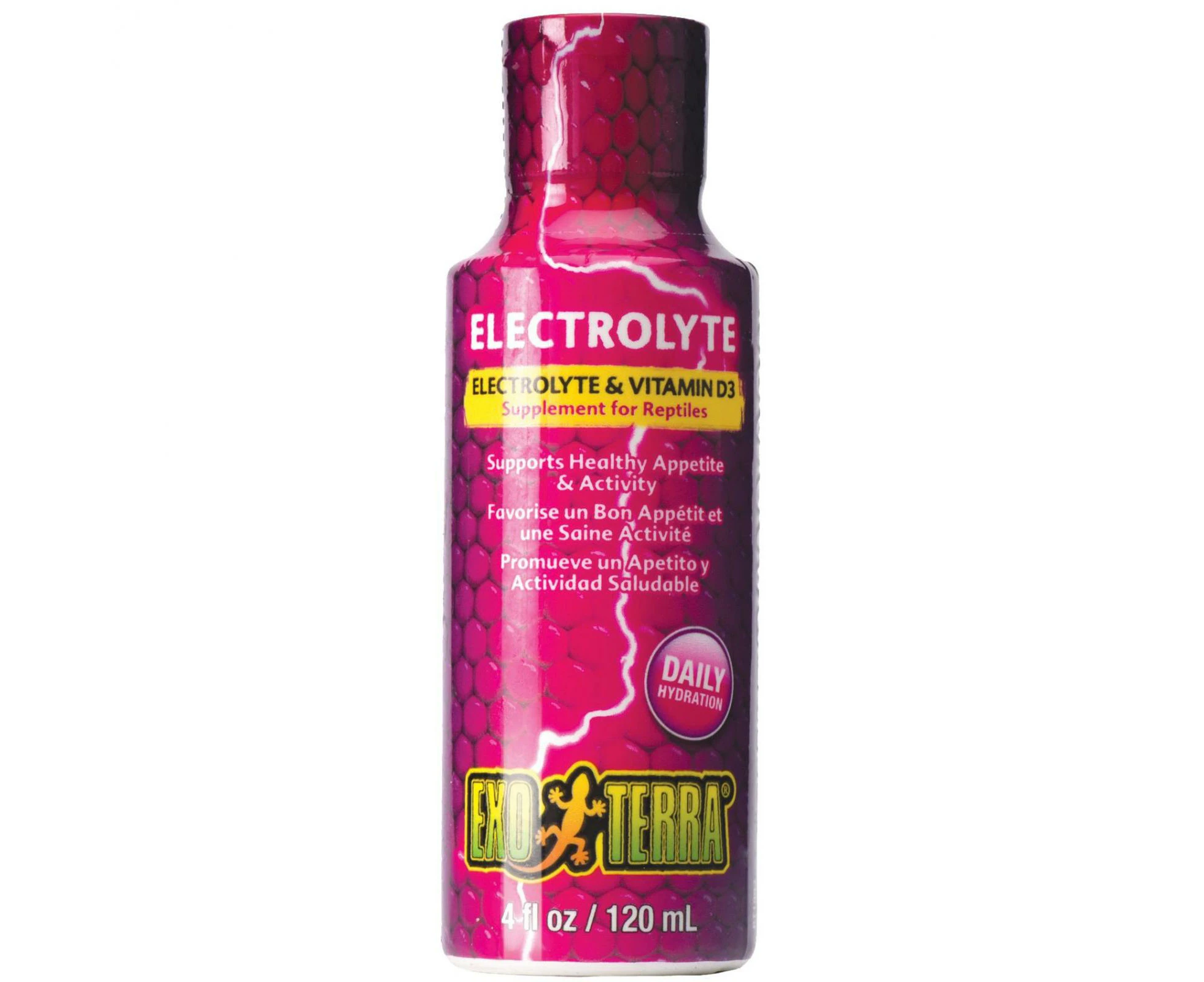 Exo-Terra Electrolyte and Vitamin D3 Supplement 120ml