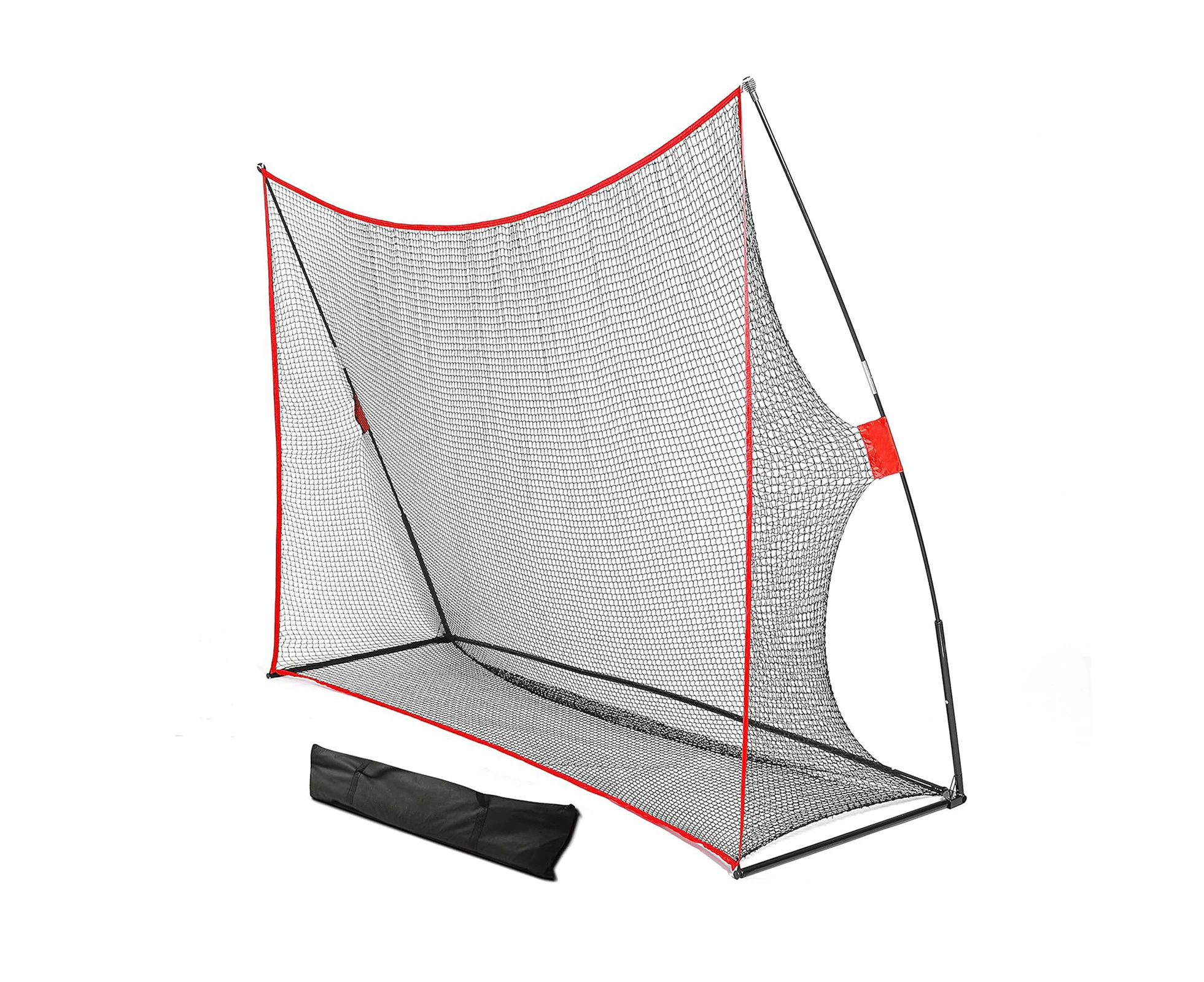 FitnessLab 3M Golf Practice Net Hitting Cage with Steel Frame Baseball Tennis Training