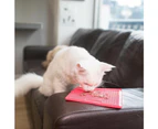 Lickimat Soother Original Slow Food Licking Mat for Cats - Pink