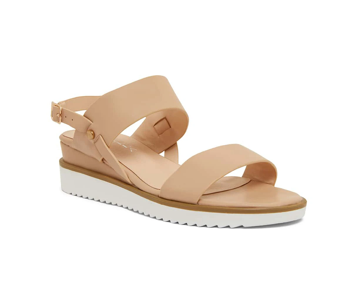 Womens Footwear Ravella Dayton Nude Smooth Sandal