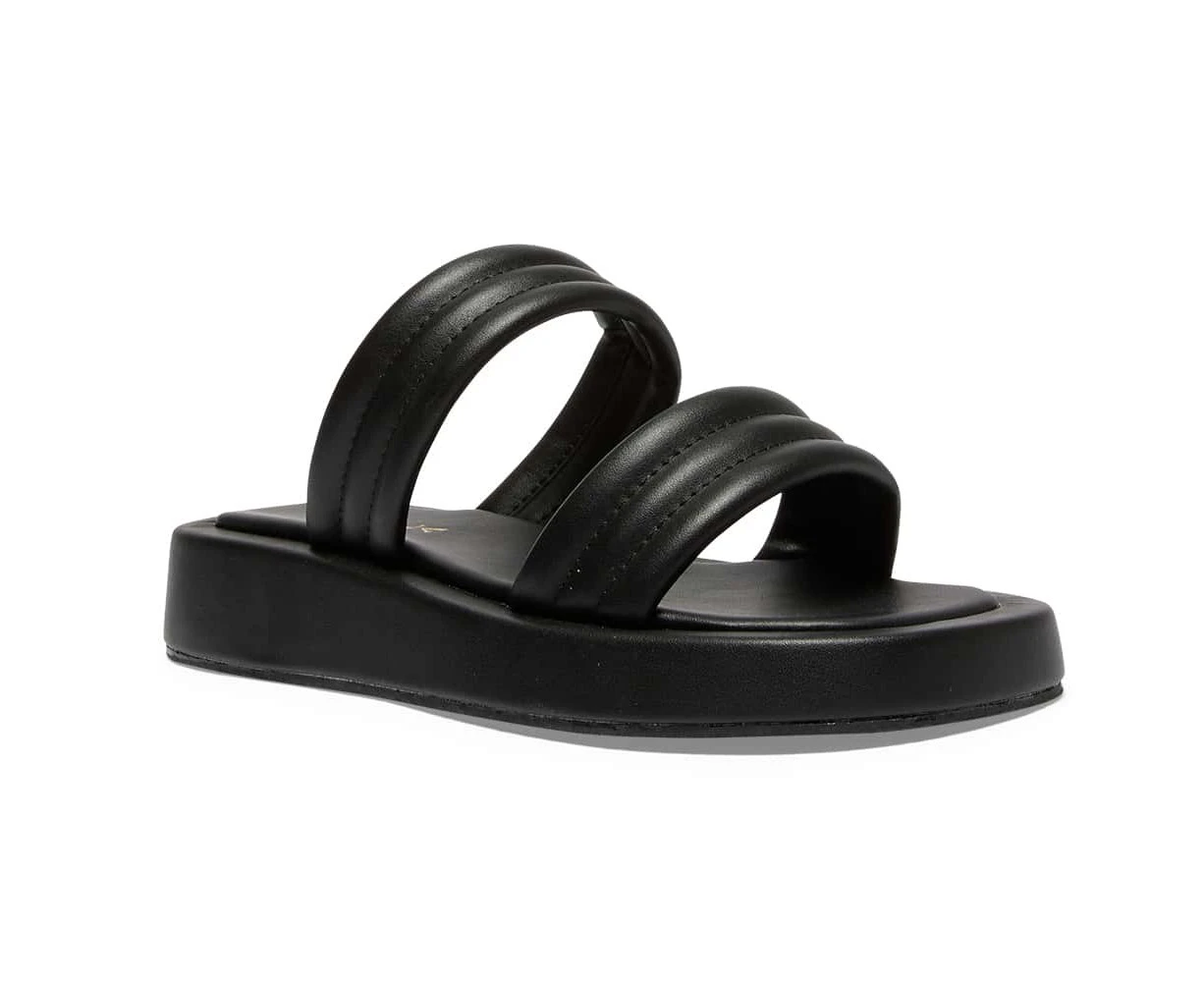 Womens Footwear Ravella Vito Black Smooth Sandal