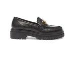 Womens Footwear Sandler Kalista Black Glove Loafer