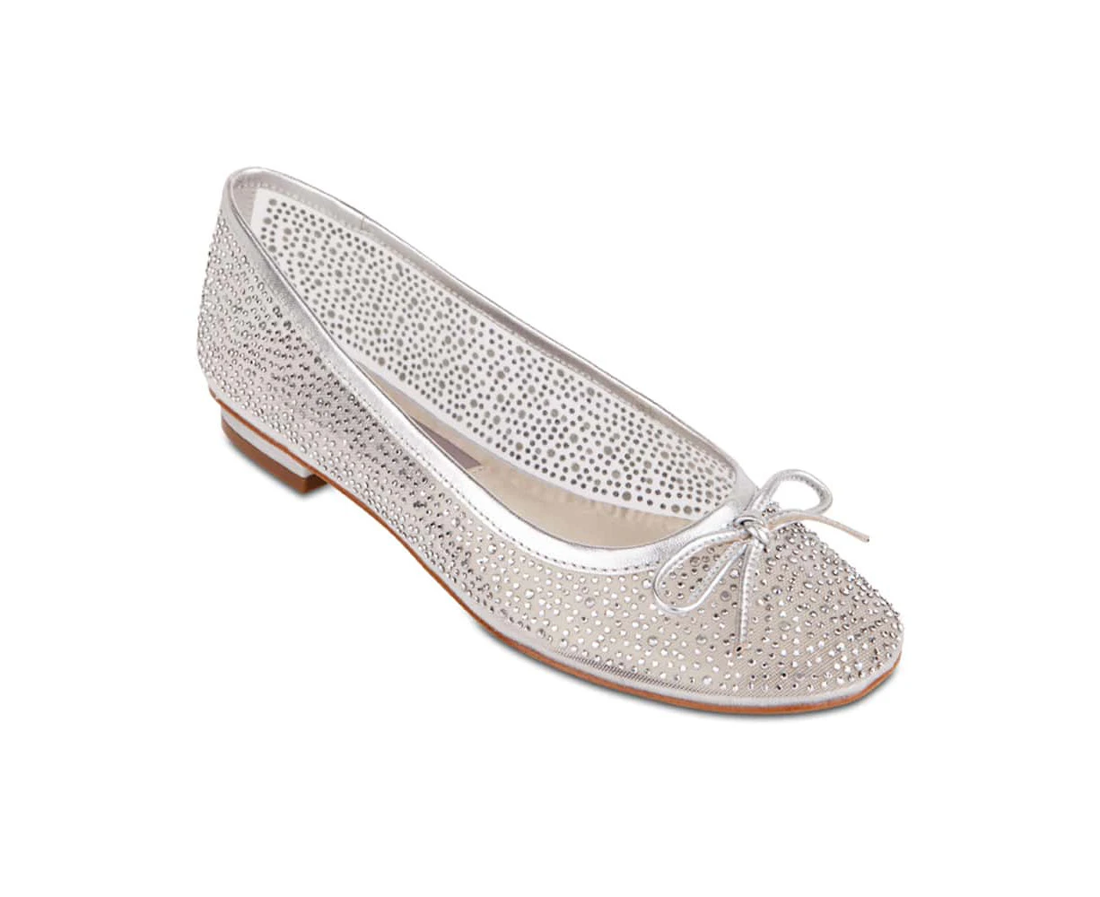 Womens Footwear Ap Too Twinkle Silver Metallic Flat