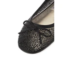 Womens Footwear Ap Too Twinkle Black Silk Flat