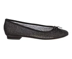 Womens Footwear Ap Too Twinkle Black Silk Flat