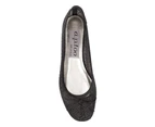 Womens Footwear Ap Too Twinkle Black Silk Flat