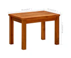 vidaXL Garden Coffee Table 50x35x36 cm Solid Acacia Wood
