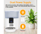 3.5L Automatic Cat Feeder with 1080P HD WiFi Night Vision Camera and 2-Way Audio, Smart Timed Pet Feeder for Dogs and Cats