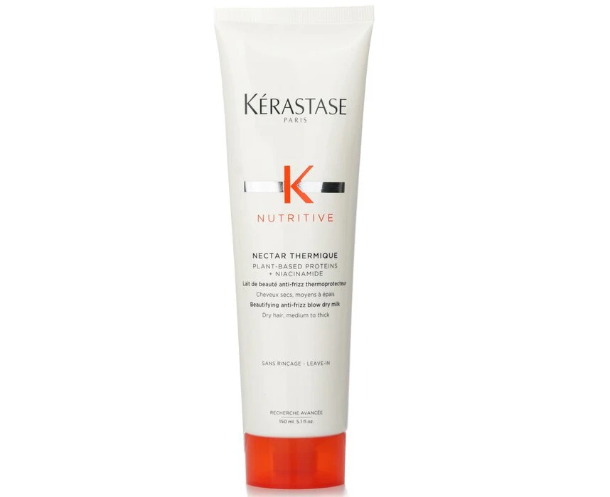 Kerastase Nutritive Nectar Thermique Beautifying Anti Frizz Blow Dry Milk (Dry Hair Medium to Thick) 150ml/5.1oz