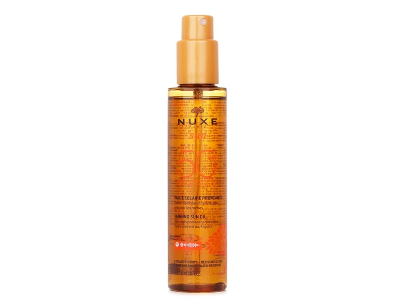 Nuxe Sun Tanning Sun Oil High Protection (For Face & Body) 150ml/5oz