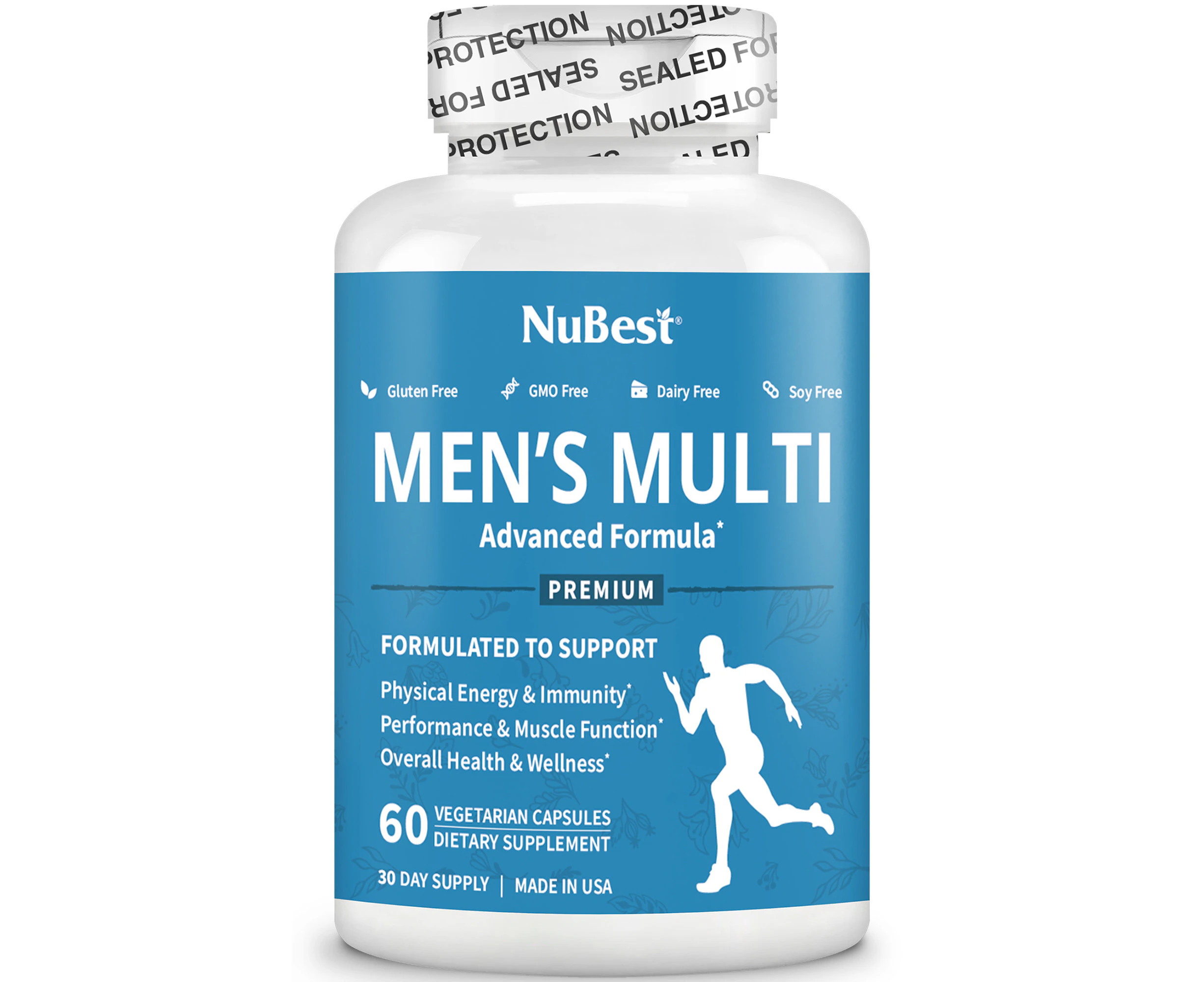 Men's Multi, Men Xtra, Energy, Immunity & Health Boost, 60 Vegan Capsules