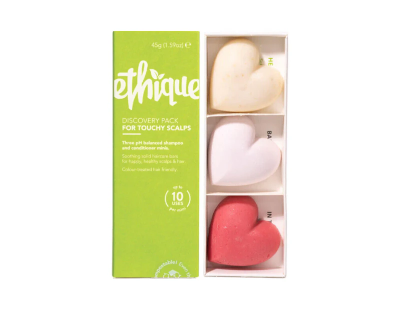 Ethique Discovery Minis 3 Pack - For Touchy Scalps 45g