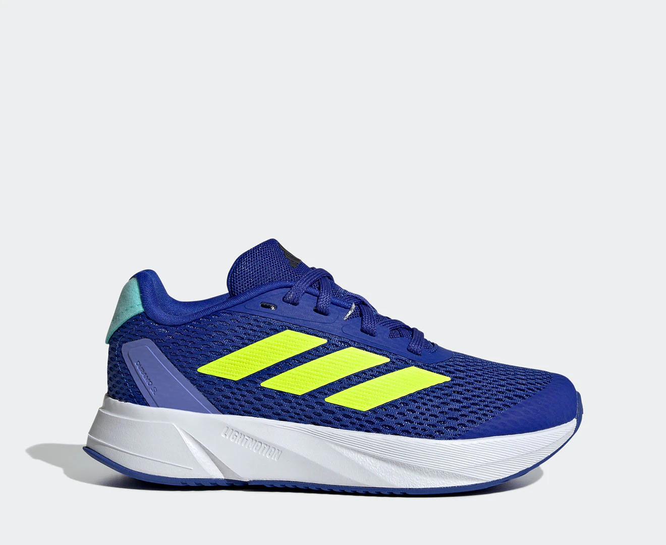 Adidas Kids'/Youth Duramo SL Running Shoes - Blue/Lucid Lemon/Flash Aqua